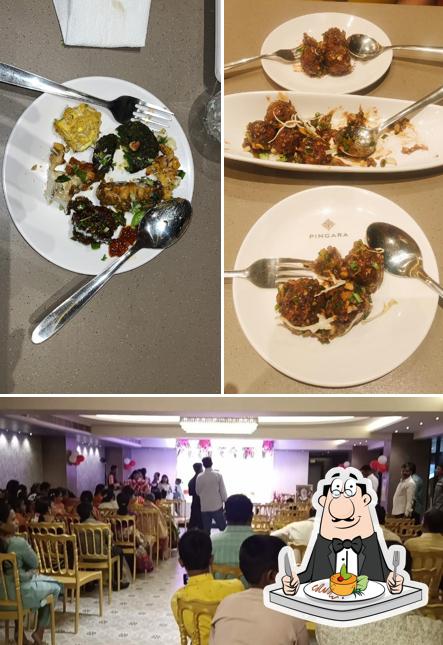 The restaurant's food and interior