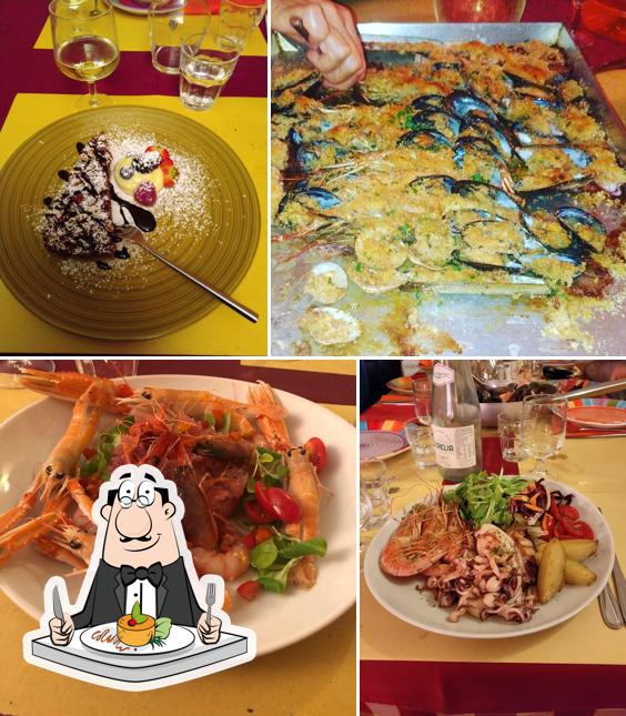 Scampi al Ostaria Ligure