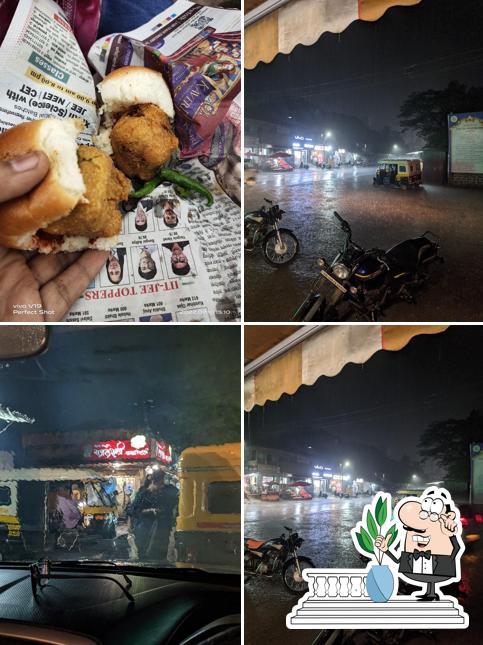 The exterior of Rajlaxmi Vada Centre