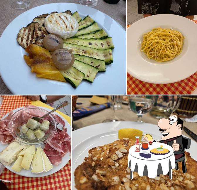 Piatto di formaggi al Ristorante Pizzeria Running Club