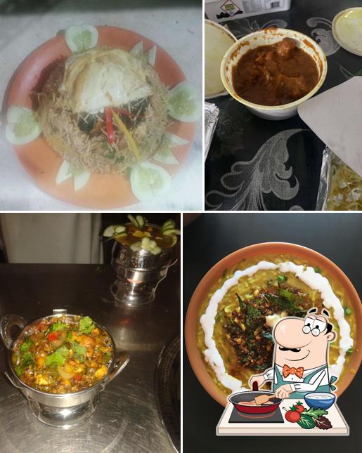 Chicken curry at Sai Leela hotel