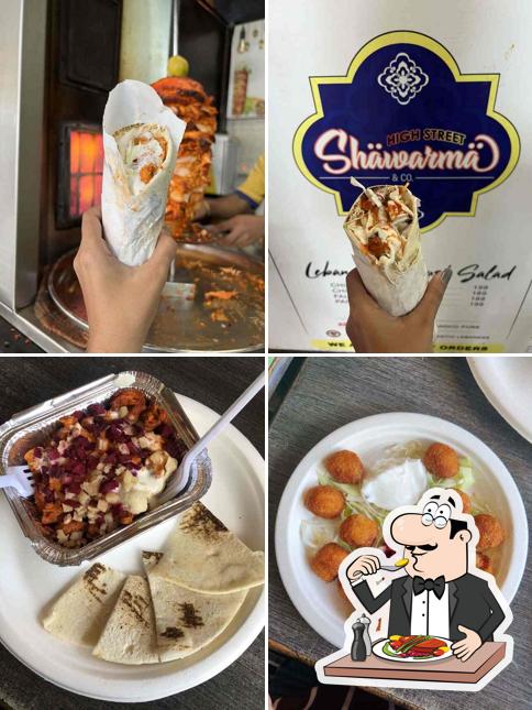 Food at Shawarma And Co