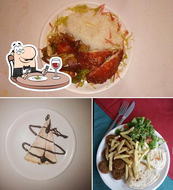 Food at Cafe Sunshine