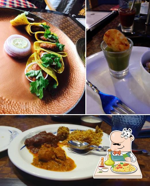 Food at The Great Kabab Factory