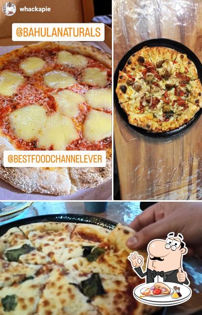 Pick different types of pizza