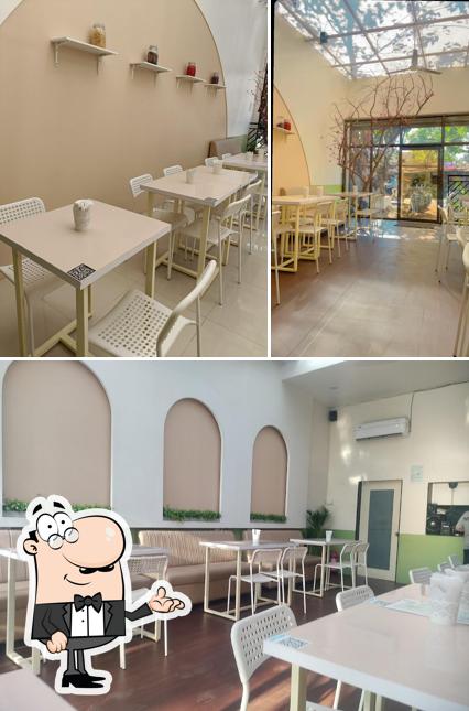 The interior of Meats & Plants
