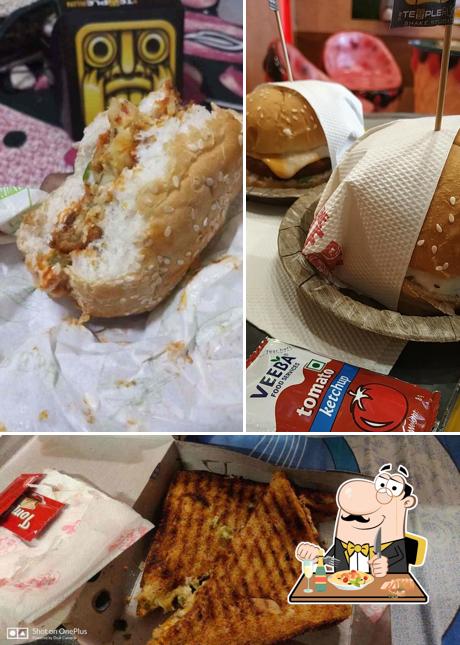 Food at The Temple Run Shake Studio
