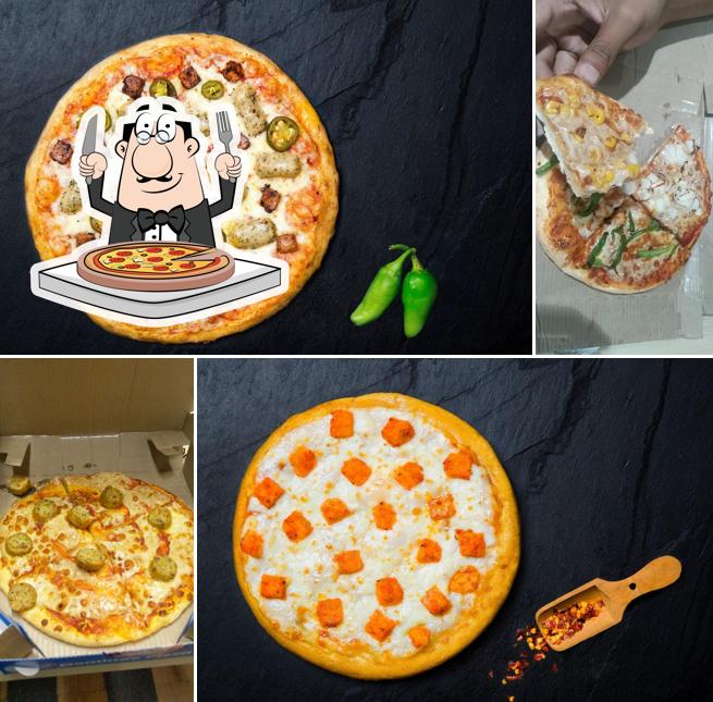 At Domino's Pizza Hotel Royal Star, Sahibzada Ajit Singh Nagar, you can try pizza