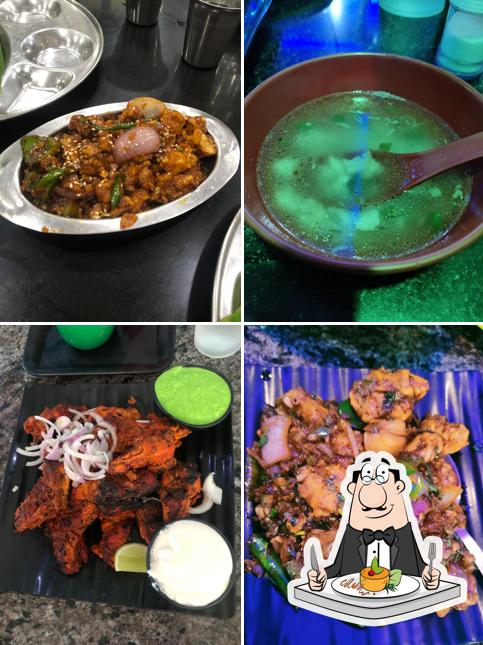 Food at Golden Spoon Restaurant