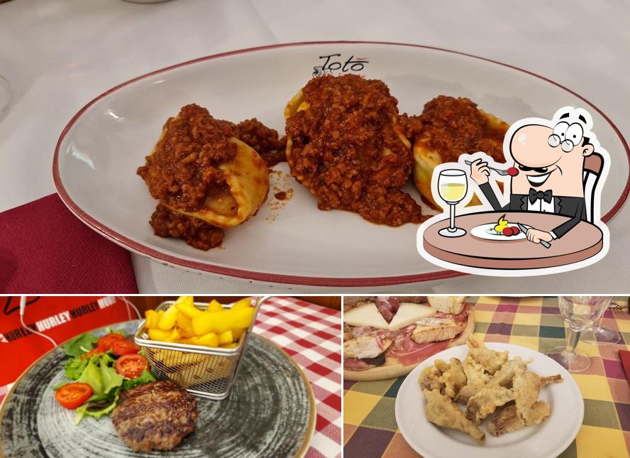 Platti al Ristorante Totò