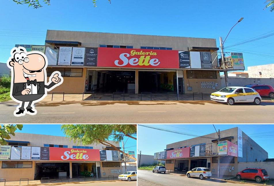 Veja imagens do exterior do Galeria Sete