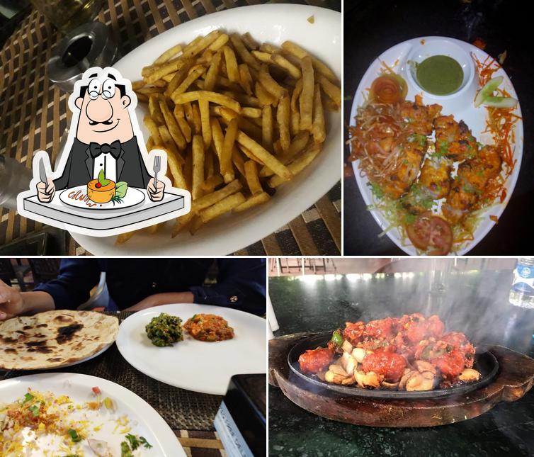 Food at Raj Garden Family restaurant and bar