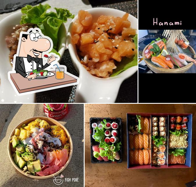 Cibo al HANAMI ristorante asiatico