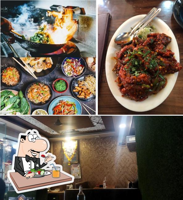The picture of food and interior at Shree Ram dragon fire Chinese corner