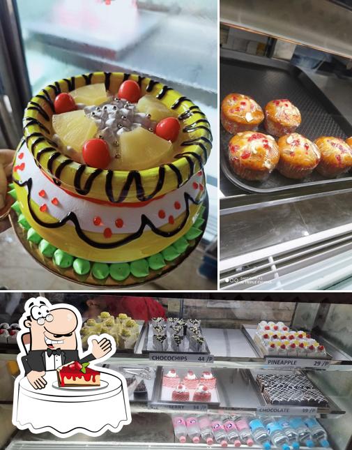 The Ancient Bakers serves a variety of desserts