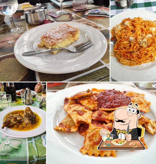 Cibo al Trattoria Da Raffaella