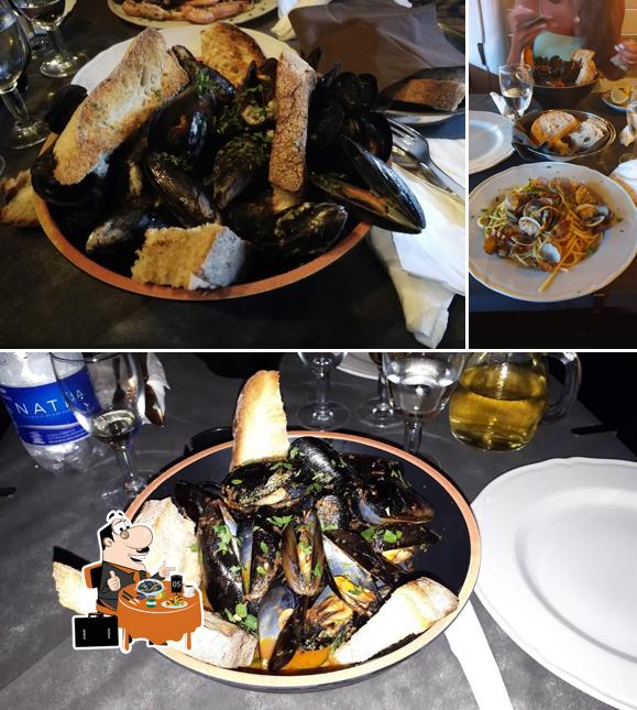 Cozze al Ristorante La Ruota