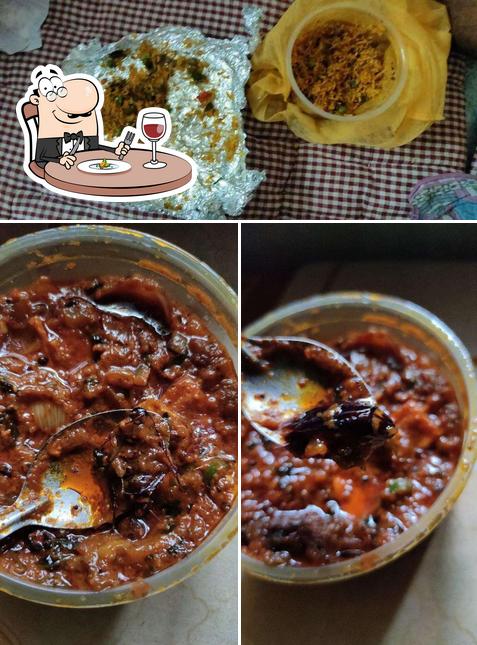 Food at Shakahari Restaurant