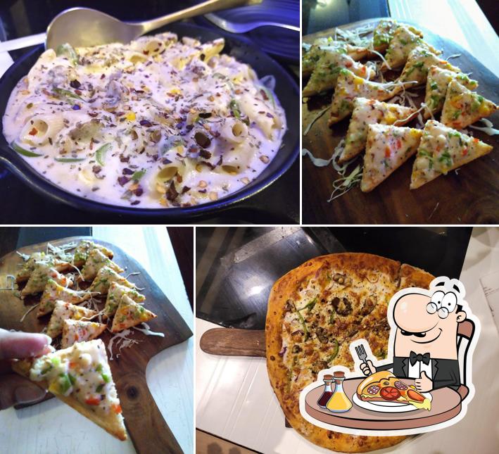 Pick pizza at The White Shadow Cafe & Restaurant