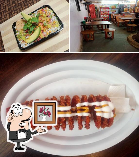 Take a seat at one of the tables at 3PM FOOD JUNCTION