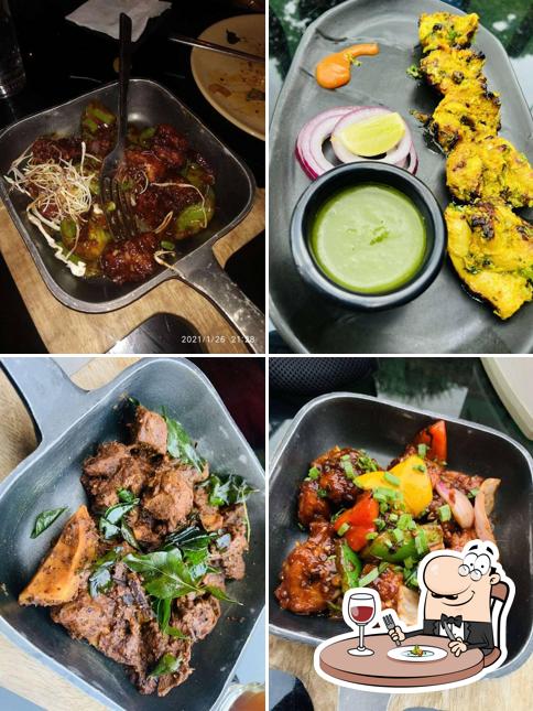 Food at 46 Ounces Brewgarden