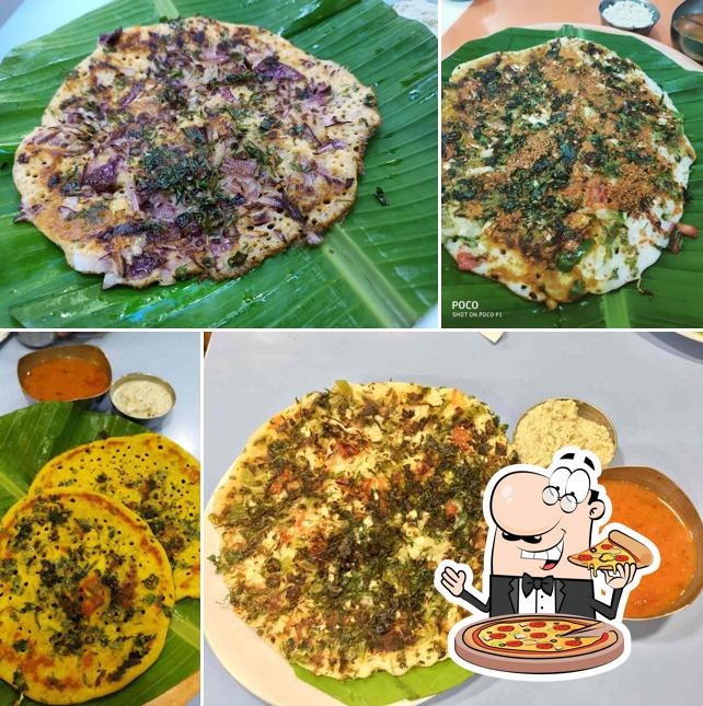 Order different variants of pizza