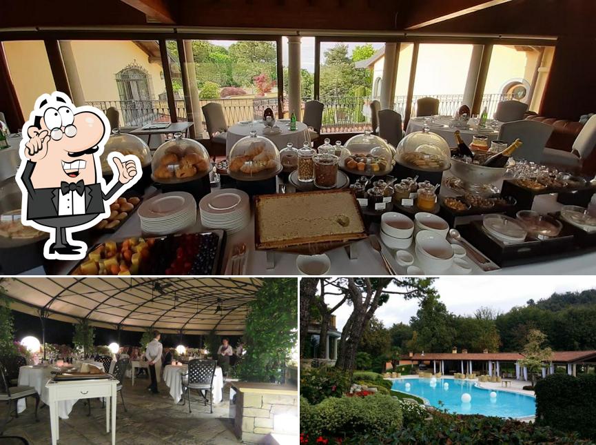 Tra le diverse cose da Da Vittorio si possono trovare la interni e esterno