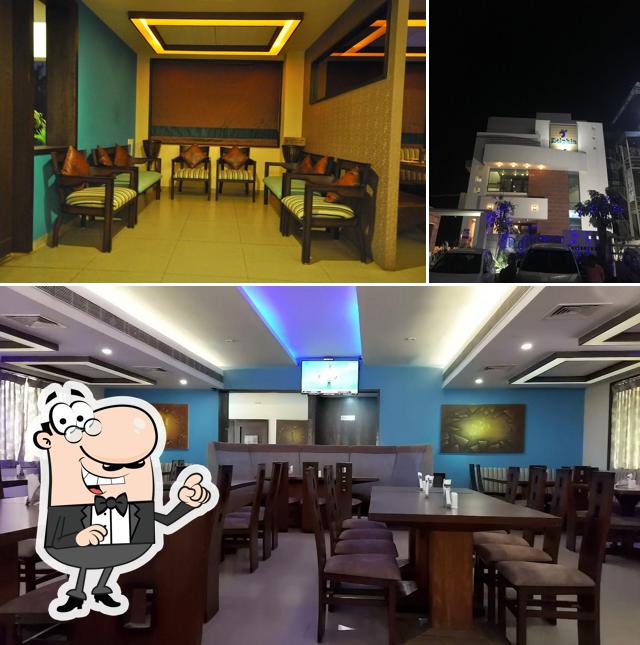 The interior of Dolphin Restaurant