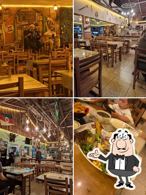 Veja imagens do interior do El Bagual Churrascaria Pizzaria e Choperia