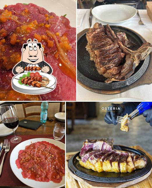 Platti al Osteria Luci in Cucina