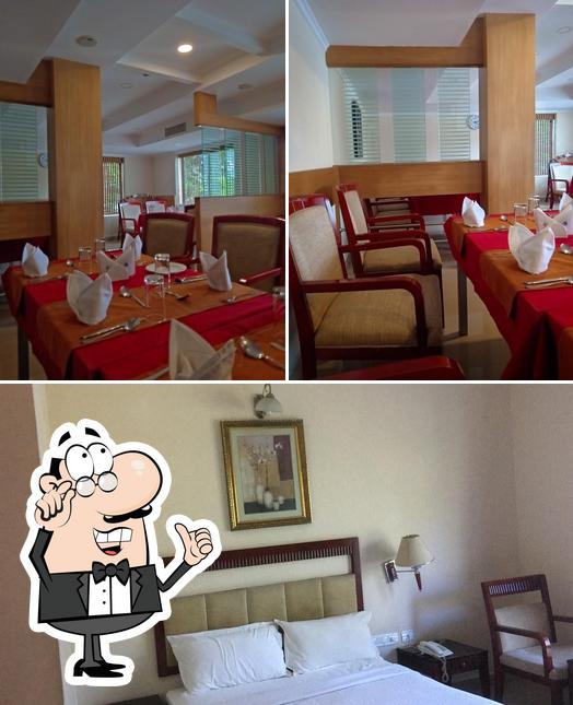 The interior of Amruthu Residency