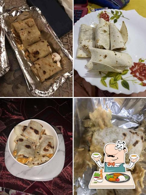 Food at Albake’s Classic Shawarma
