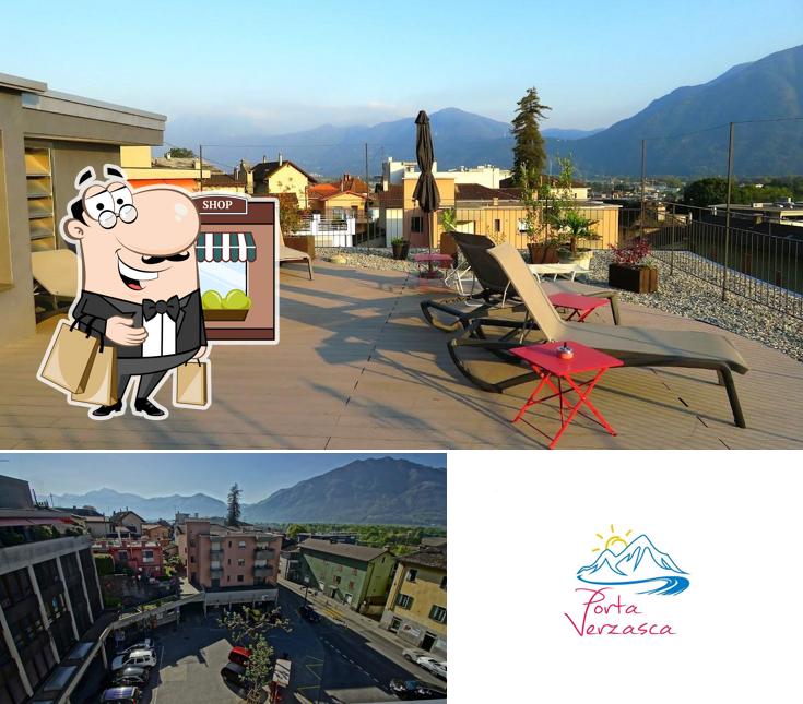 Gli esterni di Albergo Ristorante Porta Verzasca
