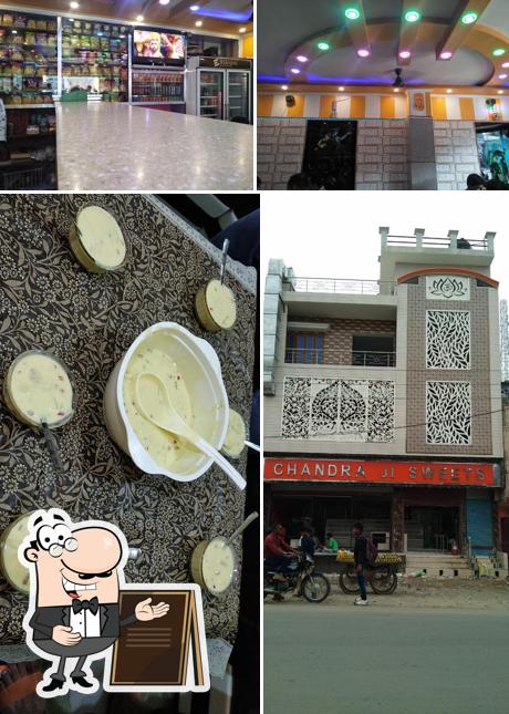 The exterior of Chandra Ji Sweets