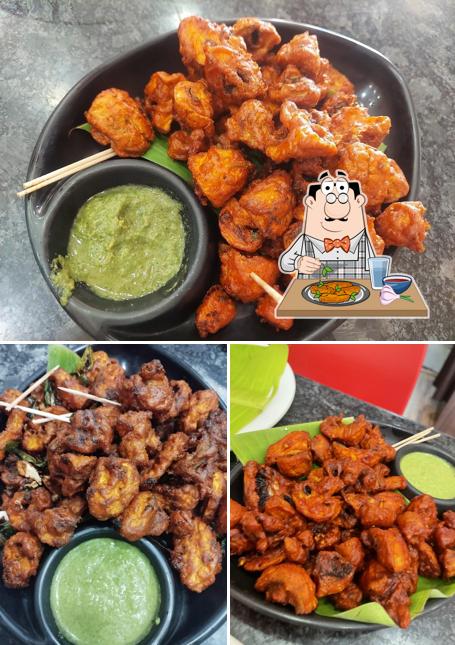 Chicken wings at Dodmane mushroom Adda
