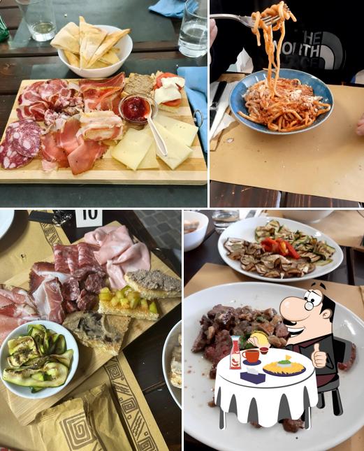 Piatto di formaggi al Il Vicolo pizzeria bistrot