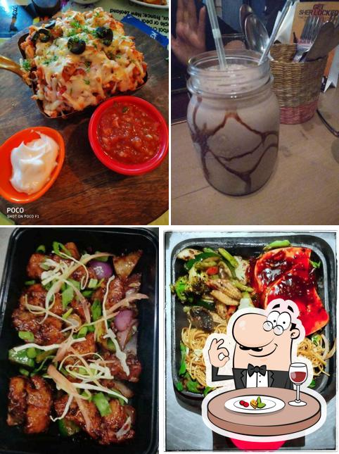 Food at Our Story Pub By Sherlock's