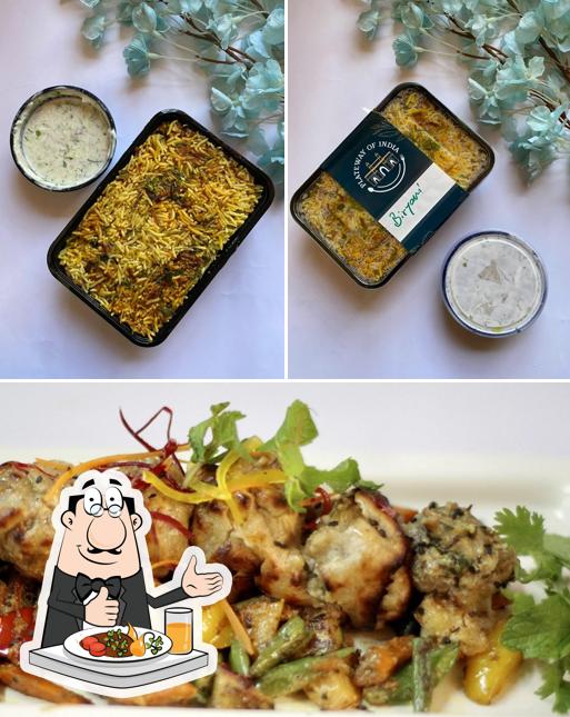 Meals at Plateway of India