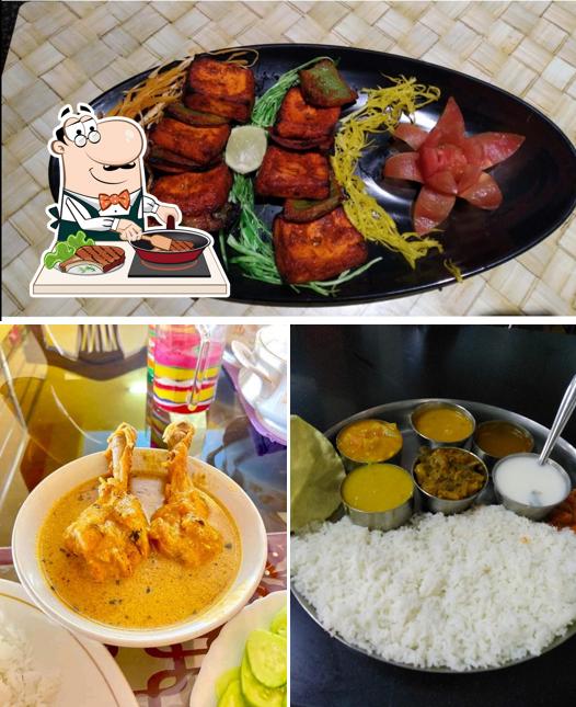 Pick meat dishes at Priya hotel and restaurant