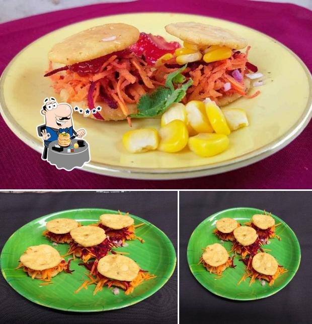 Pulled pork sandwich at SVS Salem Thattu Vadai Set