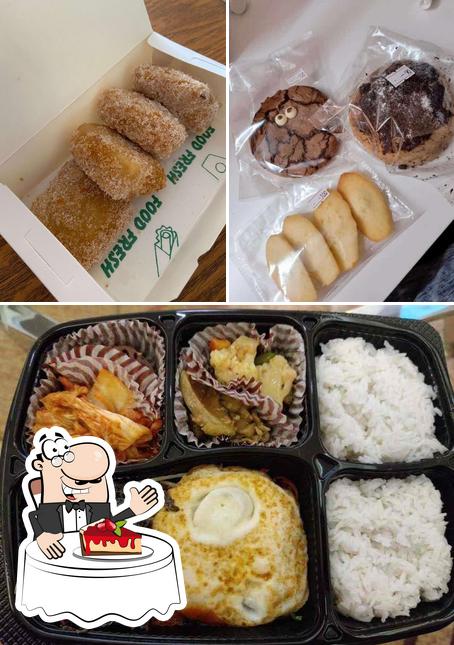 The Bibimbab - Myung Ga offers a range of desserts