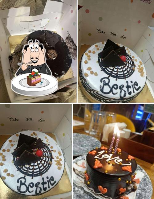 Chocolate cake at White moon bakers