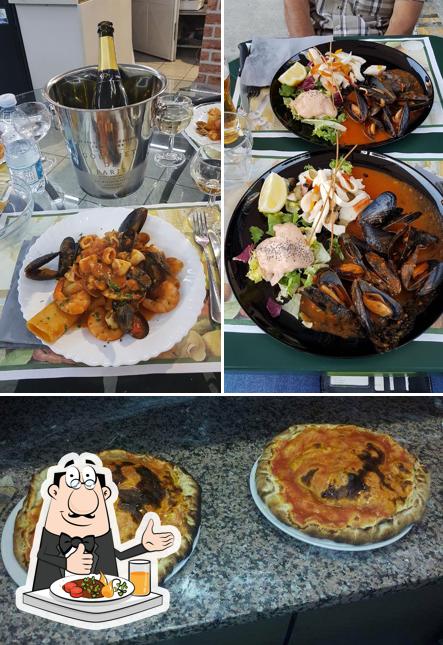 Platti al Pizzeria O' Sarracino
