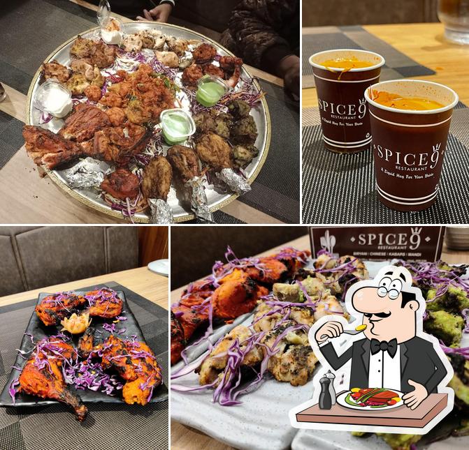 Meals at Spice 9 Restaurant