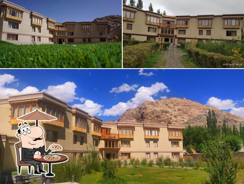Check out how The Driftwood Ladakh Leh looks outside