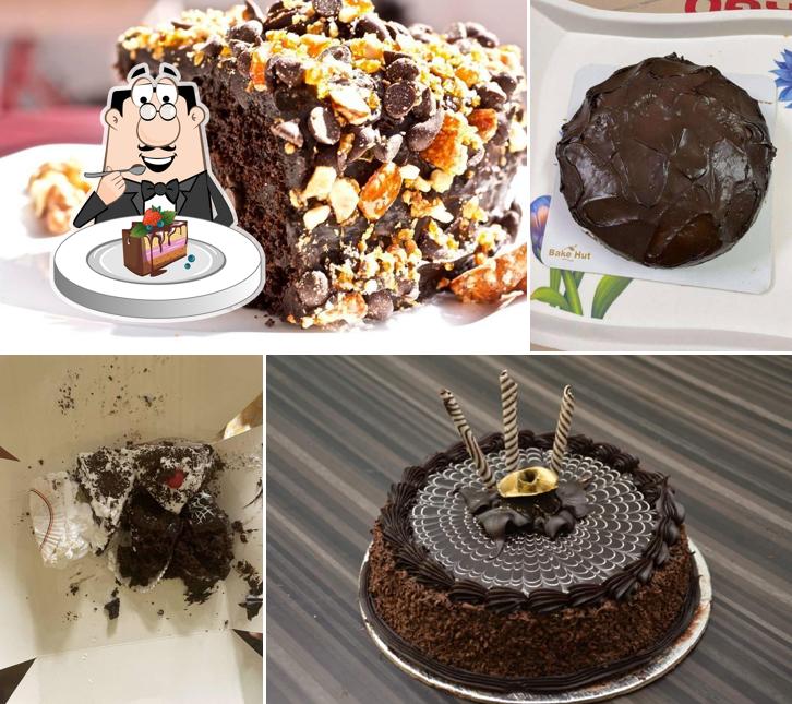 Chocolate cake at Bake Hut