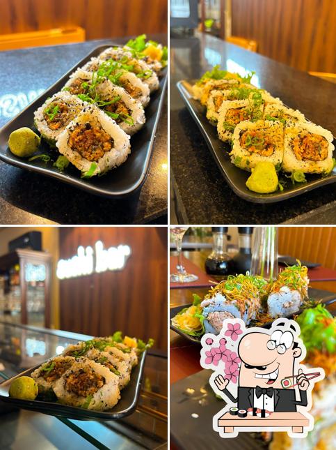 No Fischaus Sushi, você pode provar sushi