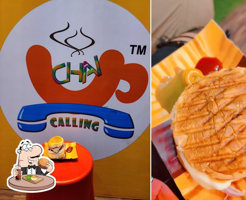 Get a burger at Chai calling, raigarh, chattisgarh