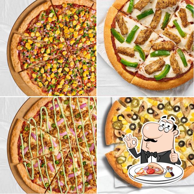 Try out different variants of pizza