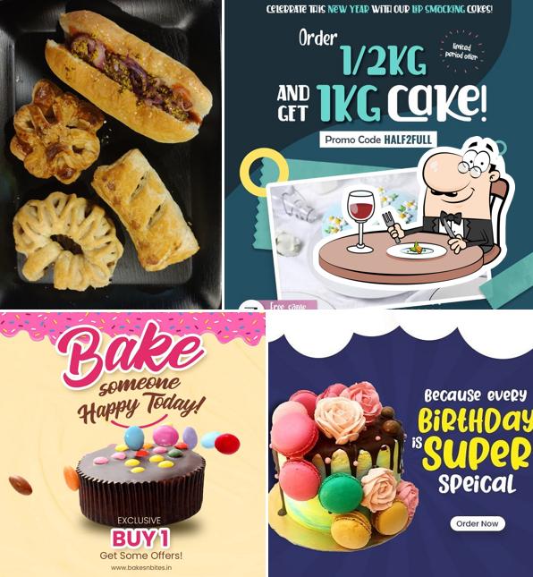 Food at Bakes N Bites